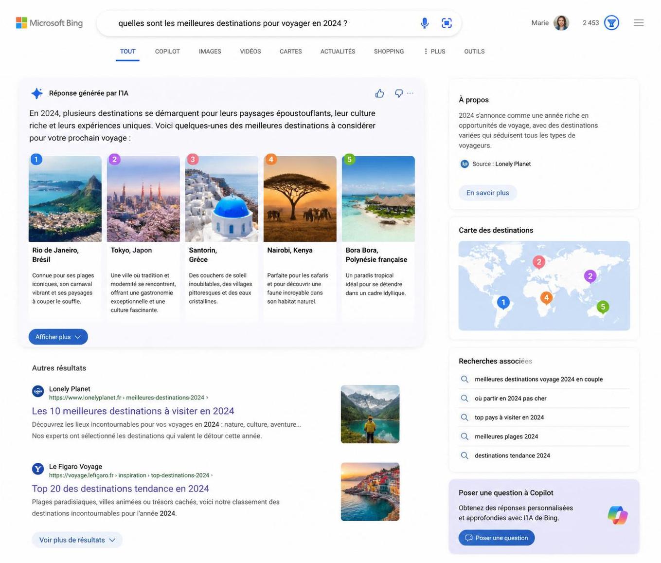 découvrez les dernières nouveautés du moteur de recherche bing et comment il se positionne pour concurrencer google sur le marché.