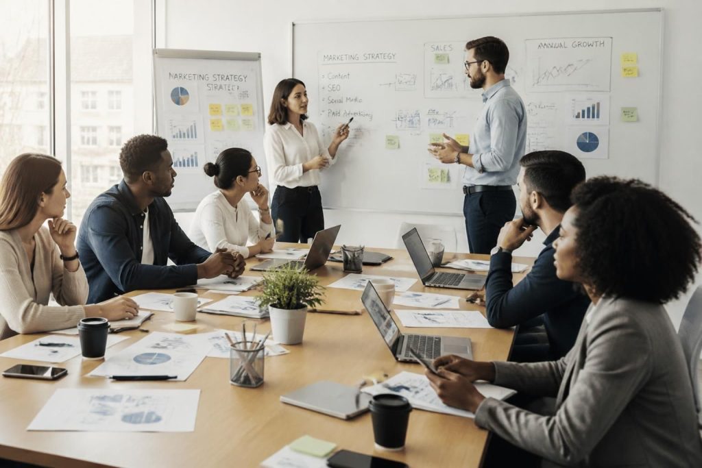 découvrez la définition du marketing et ses enjeux clés pour dynamiser la croissance de votre entreprise et optimiser votre stratégie commerciale.