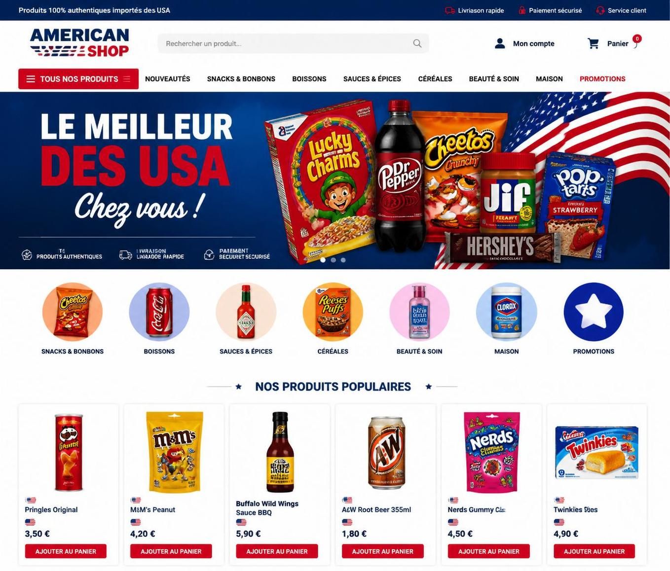 découvrez comment my american shop charme les amateurs de produits américains en france grâce à une sélection authentique et des offres exclusives.