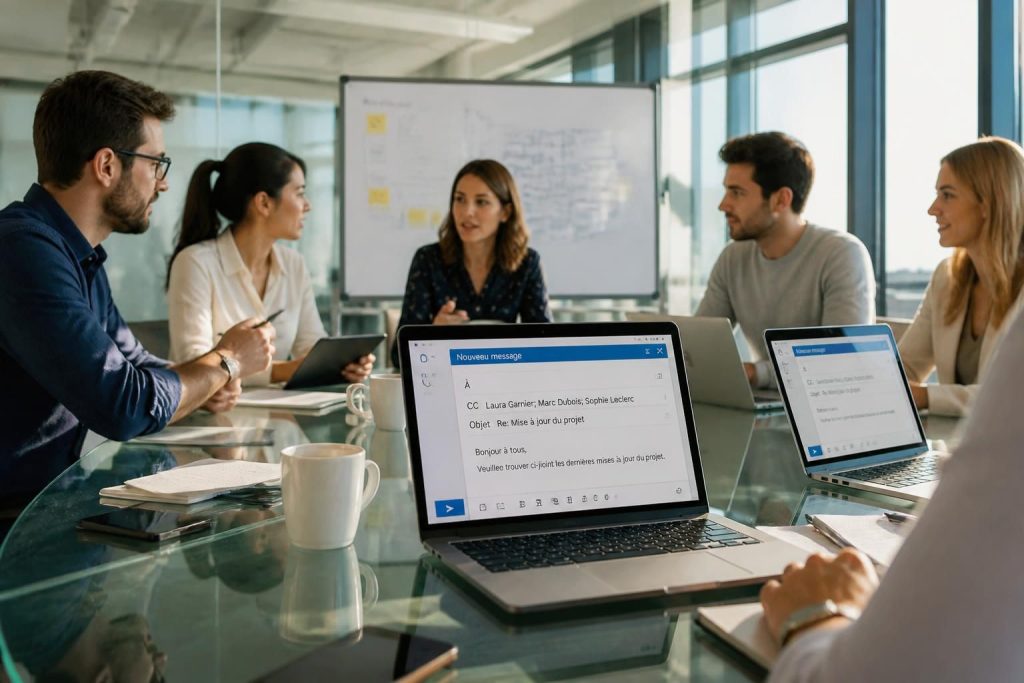 découvrez comment l'utilisation du champ cc dans les e-mails transforme la communication professionnelle en rendant les échanges plus transparents et collaboratifs.