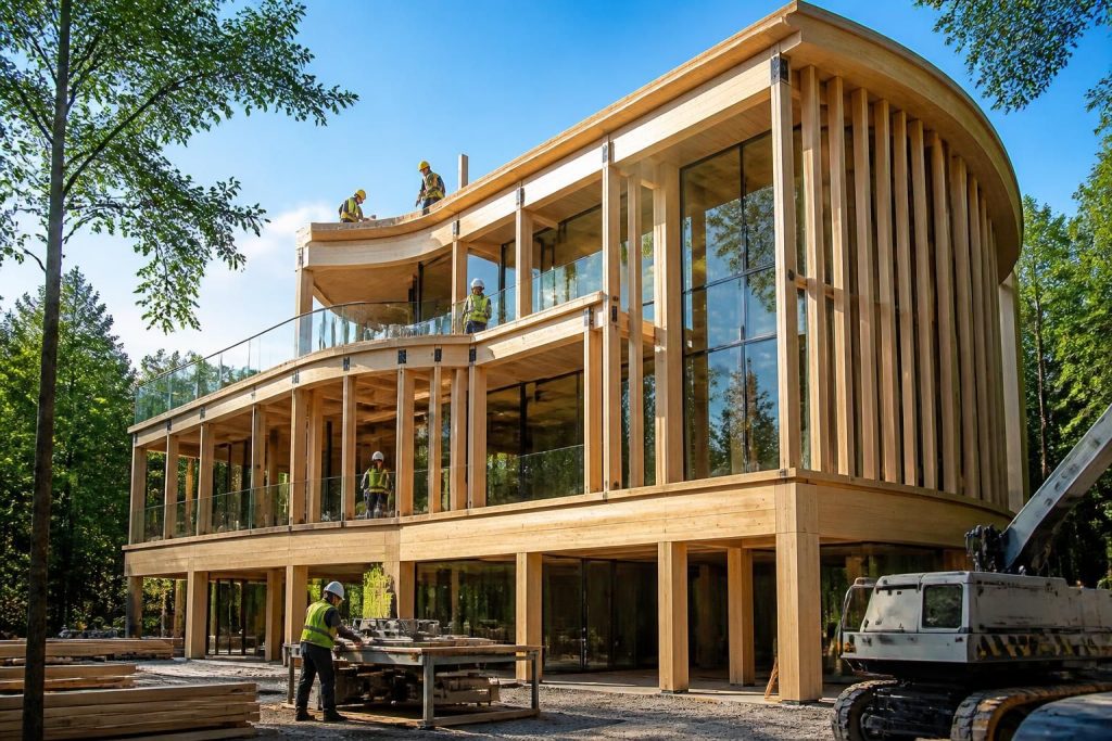 découvrez comment le bois, matériau d'avenir, révolutionne la construction durable et innovante pour des bâtiments respectueux de l'environnement.
