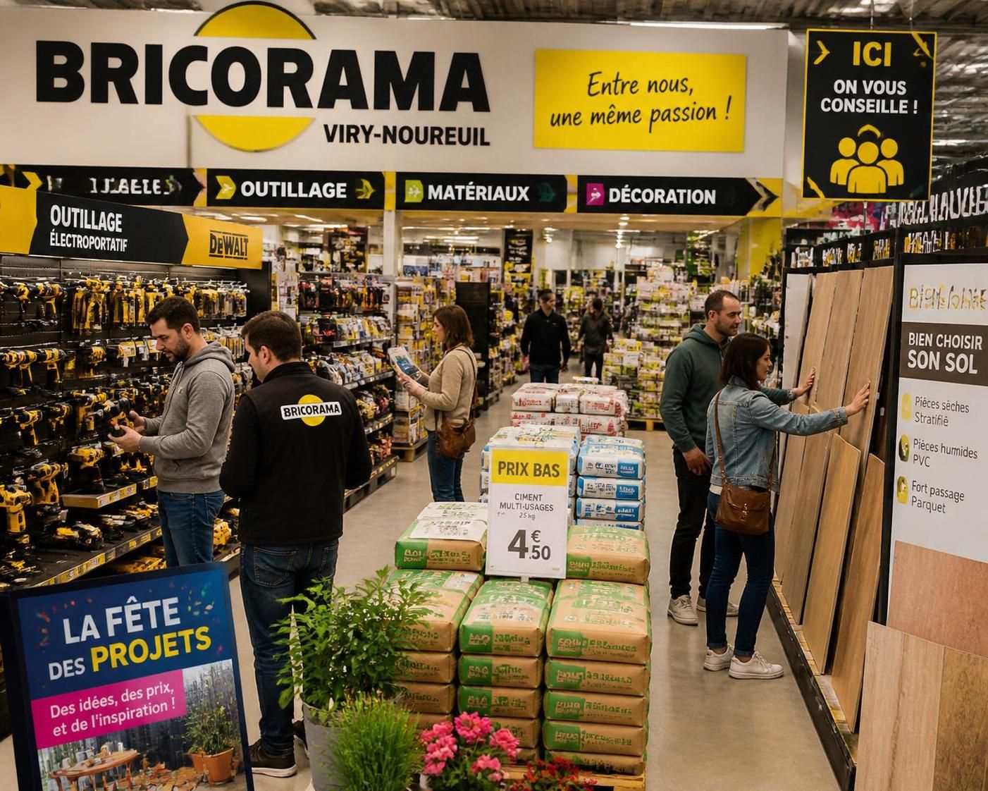 découvrez les offres spéciales du magasin bricorama à viry-noureuil pour réussir tous vos projets de bricolage à petits prix. promotions exclusives et conseils d'experts vous attendent !