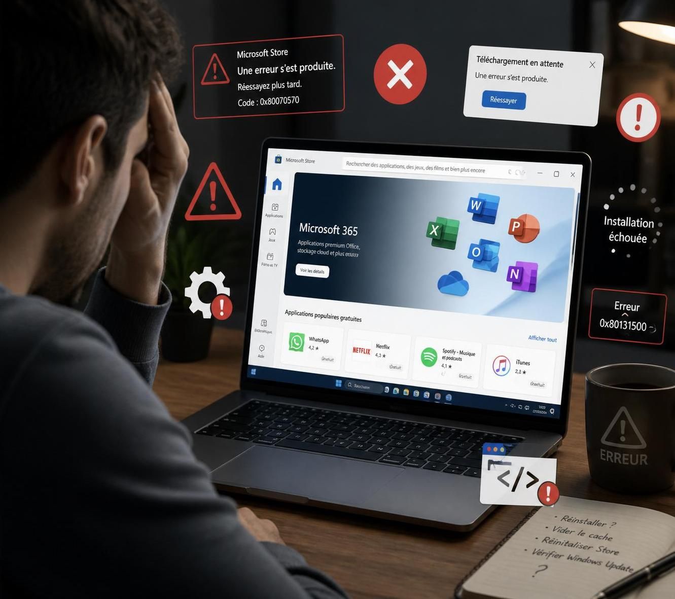 découvrez comment télécharger depuis le microsoft store en évitant les erreurs courantes grâce à nos solutions simples et efficaces.