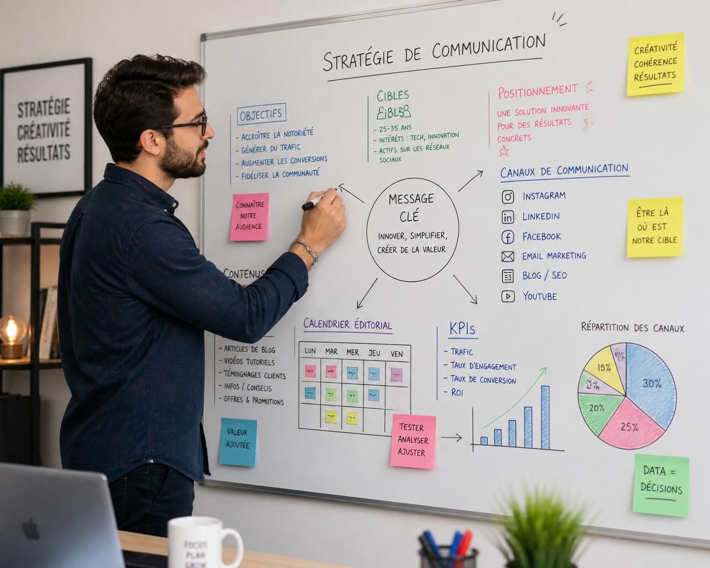 découvrez les étapes essentielles d'une stratégie de communication efficace pour capter et fidéliser durablement votre audience.