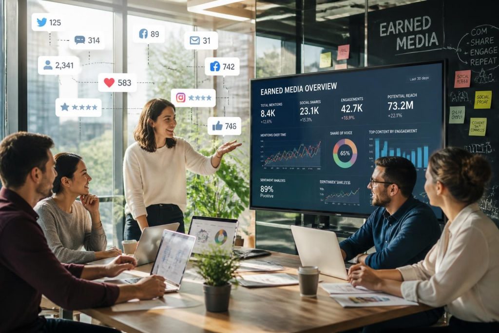découvrez comment l'earned media, un levier gratuit et puissant, peut transformer votre stratégie marketing en augmentant la visibilité et la crédibilité de votre marque.