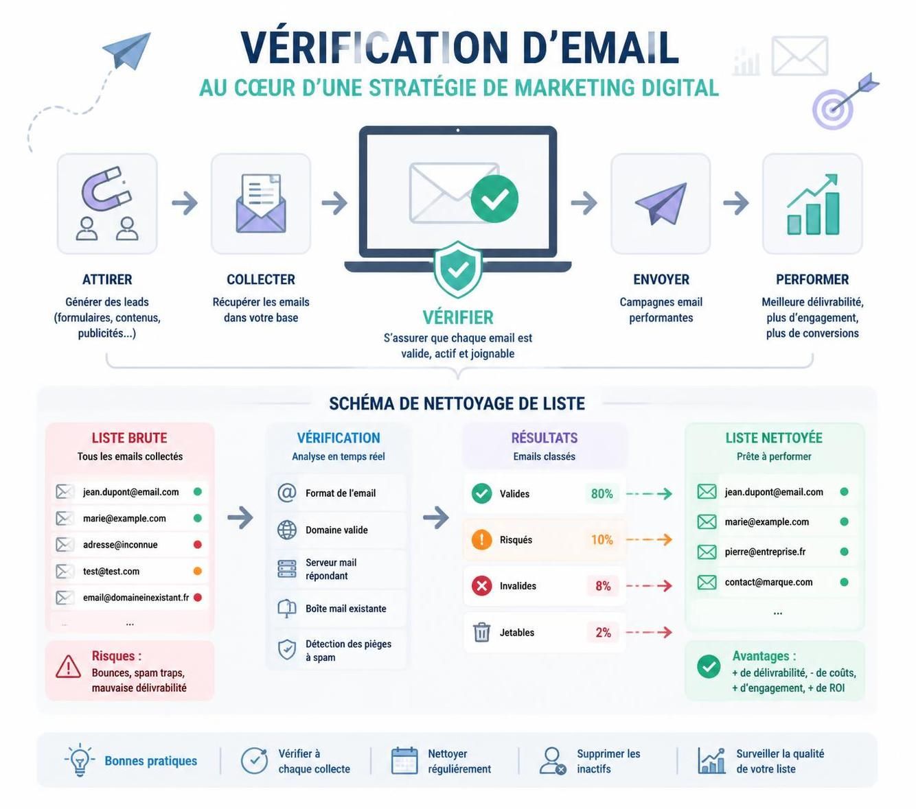 découvrez pourquoi l'email verifier est devenu un outil essentiel pour les professionnels du marketing, garantissant des campagnes efficaces grâce à la validation des adresses email.