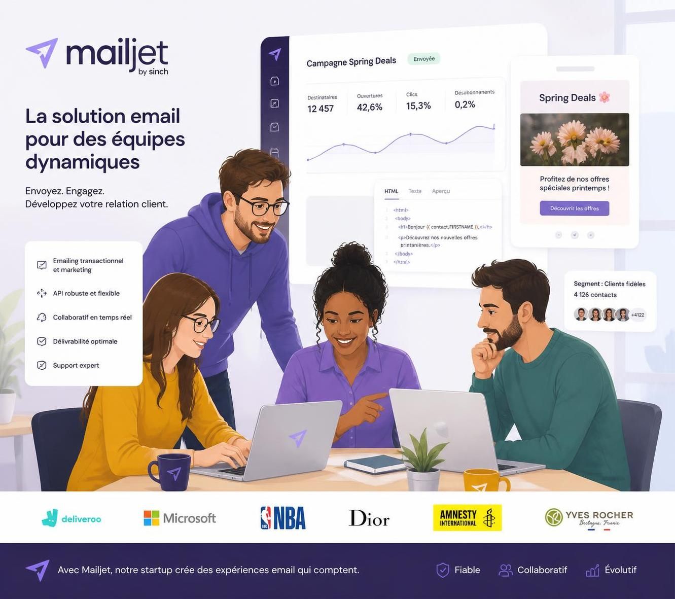 découvrez pourquoi mailjet est la solution privilégiée des startups en quête de croissance : simplicité, efficacité et outils adaptés pour booster vos campagnes email.