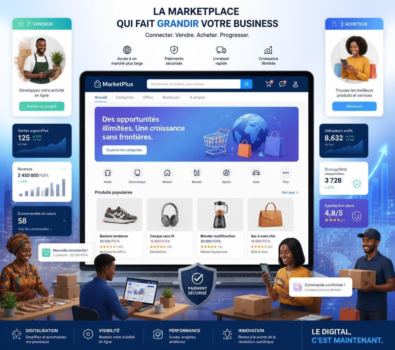 découvrez comment le modèle de marketplace révolutionne la croissance des entreprises digitales en facilitant les échanges, multipliant les opportunités et optimisant la visibilité sur le marché.