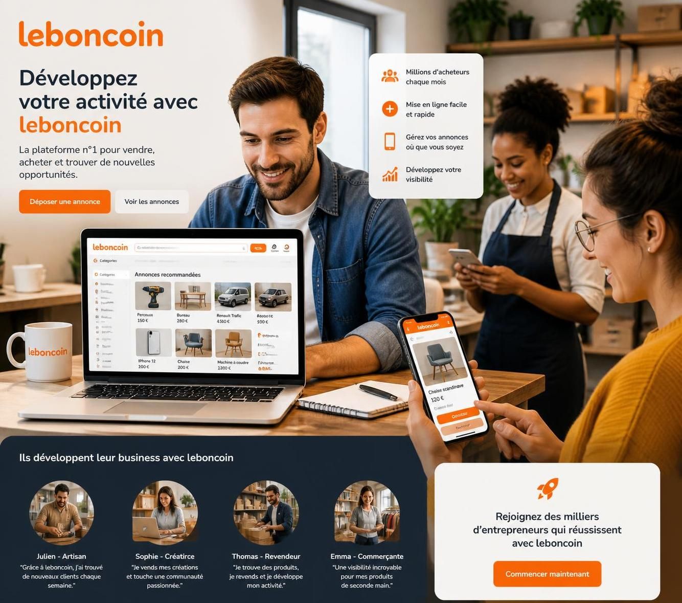 découvrez pourquoi le bon coin est l'allié incontournable des entrepreneurs cherchant à stimuler leur croissance grâce à une plateforme fiable et accessible.